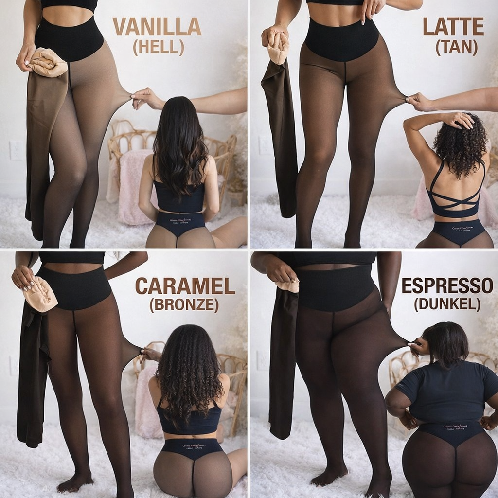 Vesfora Transparente Thermo Strumpfhose